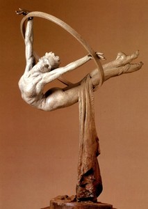 Richard MacDonald - Elena II 1/4 life - bronze sculpture