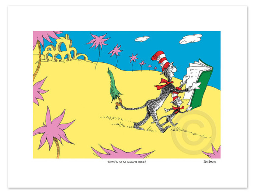 Seuss - There's So So Much To Read! border=