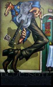 Markus Pierson - Blue Note - giclee on canvas - 66x40