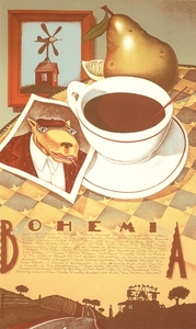  Title: Bohemia , Size: 20.25 X 12 , Medium: lithograph