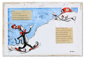 Seuss - And Then Who..But the Cat in the Hat - Pigment print on acid free paper - 13.75 x 20.5