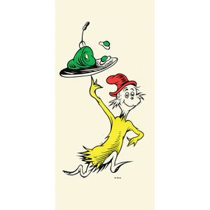 Seuss - Green Eggs and Ham 50th Anniversary - serigraph - 55x26