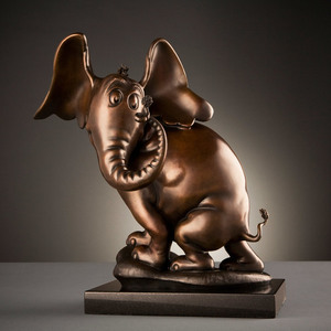  Title: Horton Life Size Bronze , Size: 46.5x47x25 , Medium: bronze sculpture
