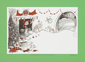  Title: If Santa Could do it, Then so Could the Grinch , Medium: lithograph